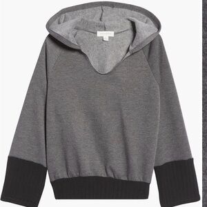 Treasure and Bond Grey Hooded Pullover